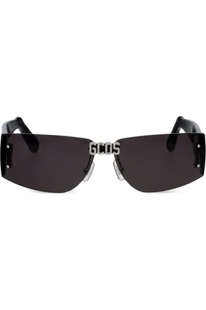GCDS Lentes de sol con armazón rectangular