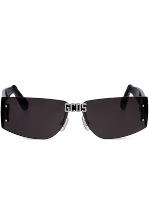 GCDS Lentes de sol con armazón rectangular