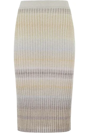 Missoni Falda tejida de canalé