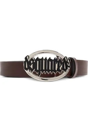 Dsquared2 Cinturón con logo en la hebilla