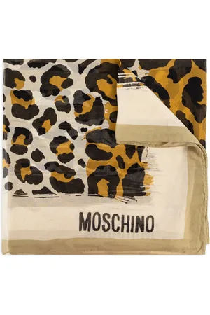 Moschino Mascada con estampado de leopardo