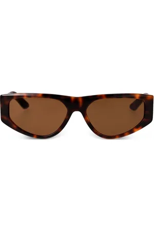GCDS Lentes de sol con armazón geométrica