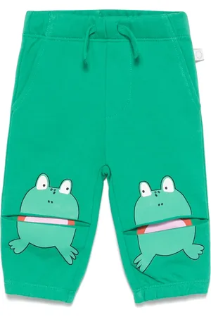Stella McCartney Pants con ranas estampadas