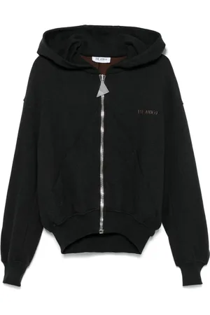 The Attico Hoodie con aplique del logo