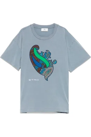 Etro Playera con motivo bordado