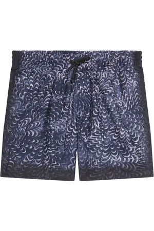 DRIES VAN NOTEN Shorts de playa estampados