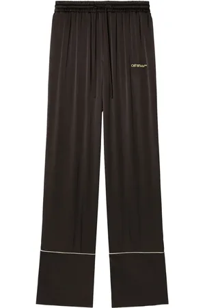 OFF-WHITE Pantalones de pijama de satén
