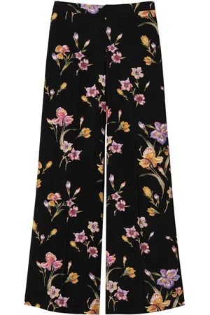 Twin-Set Pantalones con estampado floral