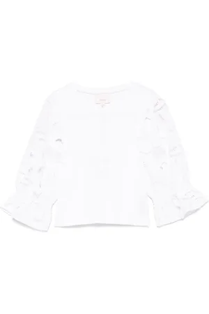Cinq A Sept Blusa con mangas bordadas
