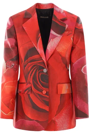 Roberto Cavalli Blazer Garden Rose