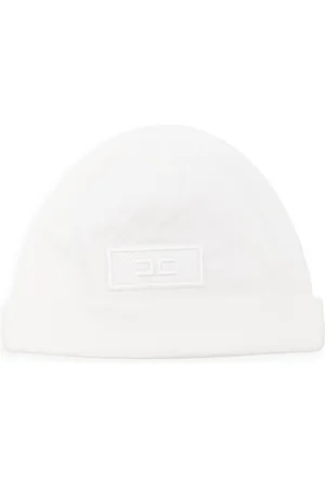 Elisabetta Franchi Gorro con logo bordado