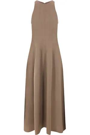 Brunello Cucinelli Vestido largo sin mangas