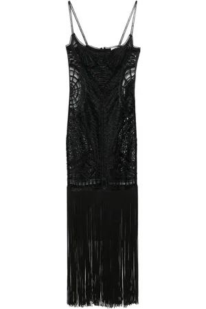 The Attico Vestido midi bordado