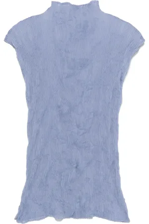 Issey Miyake Top con diseño torcido