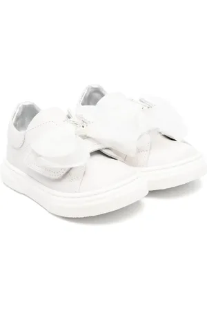 MONNALISA Tenis con placa del logo