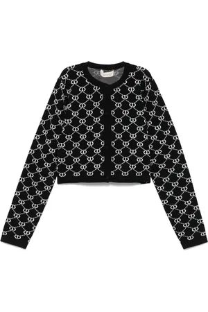 Twin-Set Cárdigan con logo en intarsia