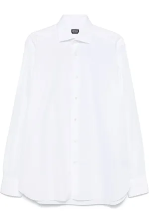 Ermenegildo Zegna Camisa de popelina