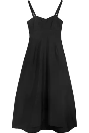 Jil Sander Vestido midi con estilo bustier