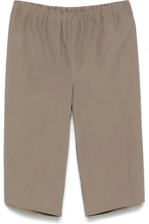 RIER Shorts de popelina encerados