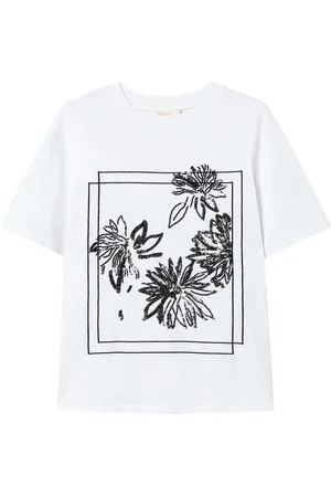 Twin-Set Playera bordada con lentejuelas