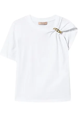 Twin-Set Playera con detalle de cadena