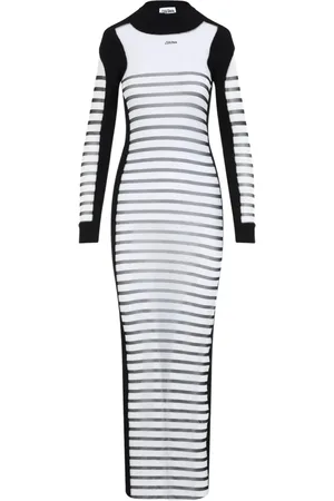 Jean Paul Gaultier Vestido con motivo de rayas