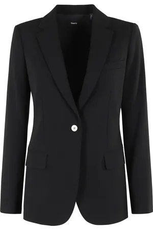 THEORY Blazer con solapas de pico