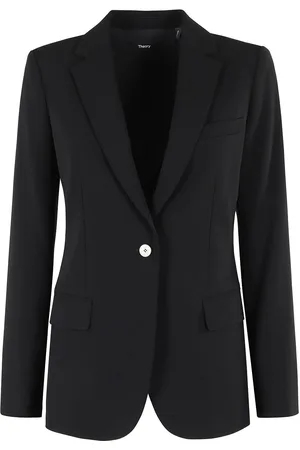 THEORY Blazer con solapas de pico