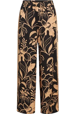 Karl Lagerfeld Pantalones anchos estampados