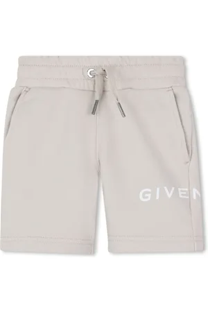 Givenchy Bermudas texturizadas con logo estampado