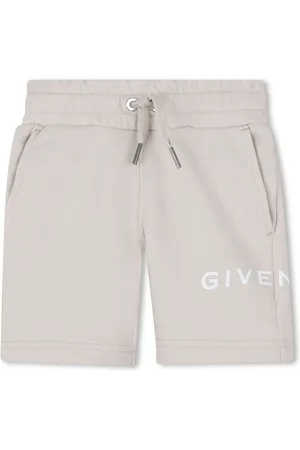 Givenchy Bermudas texturizadas con logo estampado