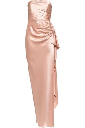 Michelle Mason Vestido de fiesta strapless