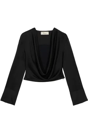 BLUMARINE Blusa drapeada