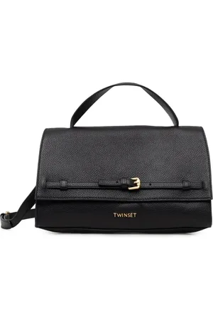Twin-Set Tote con letras del logo