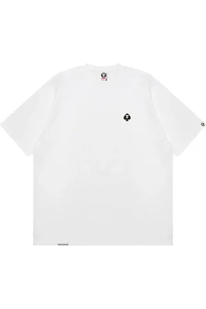A Bathing Ape Playera con aplique del logo