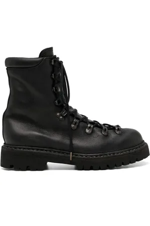 GUIDI Botas con agujetas