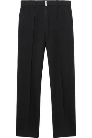 Helmut Lang Pantalones con cierre expuesto