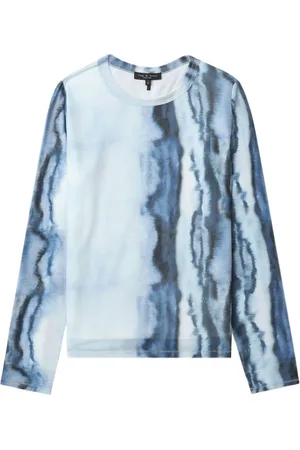 RAG&BONE Playera con estampado jaspeado