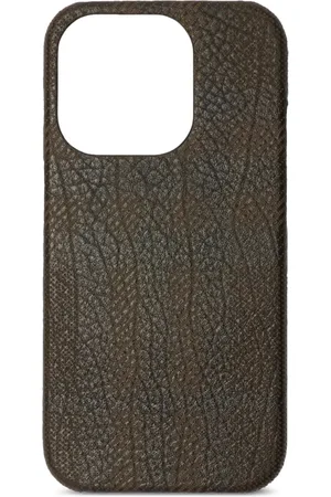 Burberry Funda para iPhone 15 Pro con motivo de cuadros