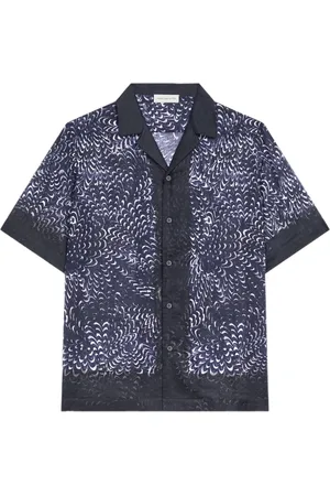 DRIES VAN NOTEN Camisa con estampado gráfico