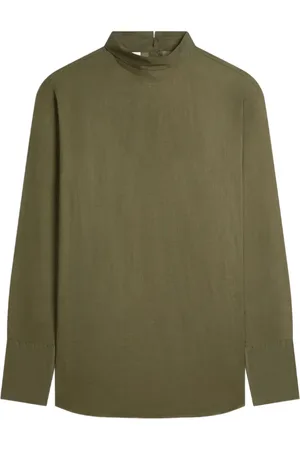 DRIES VAN NOTEN Camisa con cuello de alto
