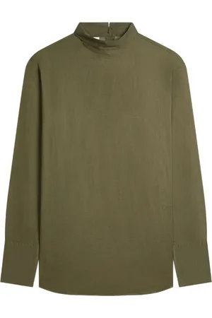DRIES VAN NOTEN Camisa con cuello de alto