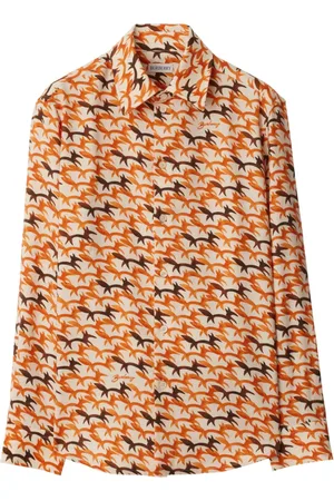 Burberry Camisa con estampado Fox