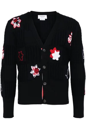 Thom Browne Cárdigan con cuello en V