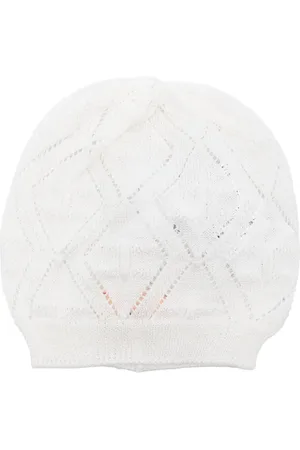 Elisabetta Franchi Gorro con logo bordado