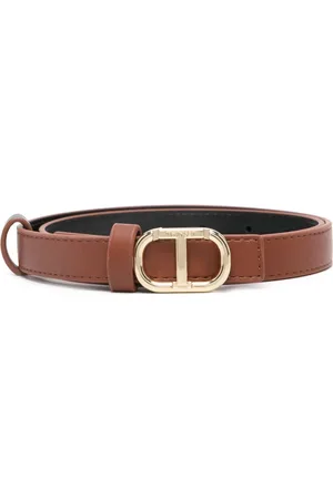 Twin-Set Cinturón con logo en la hebilla