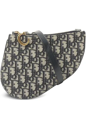 Dior Bolso de hombro Saddle Oblique 2010