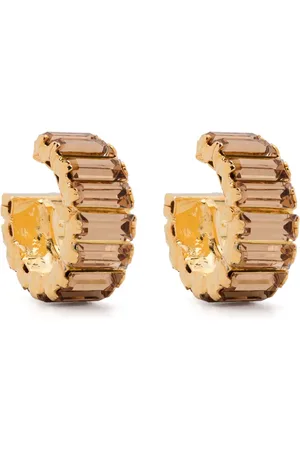 MAGDA BUTRYM Aretes ear-cuffs de cristal