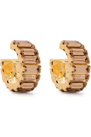 MAGDA BUTRYM Aretes ear-cuffs de cristal