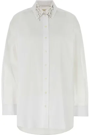 Givenchy Camisa oversize con cuello de lentejuelas